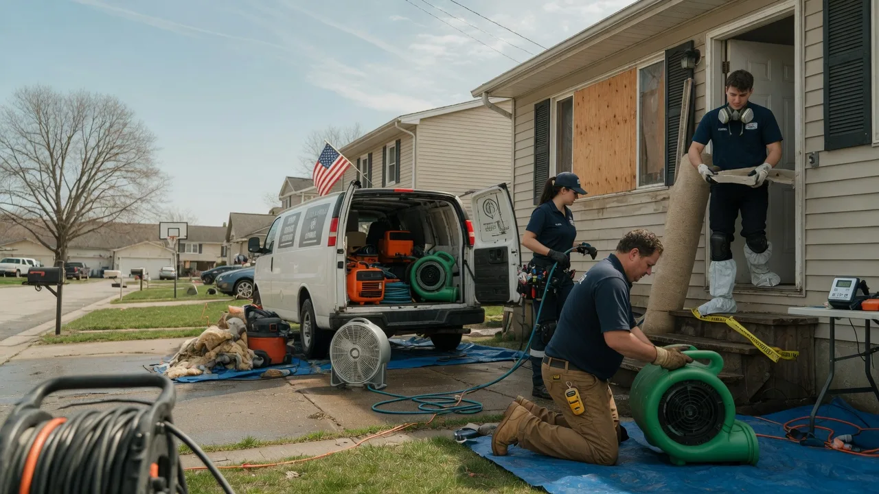 Water Damage Restoration in Bonner Springs, KS near me